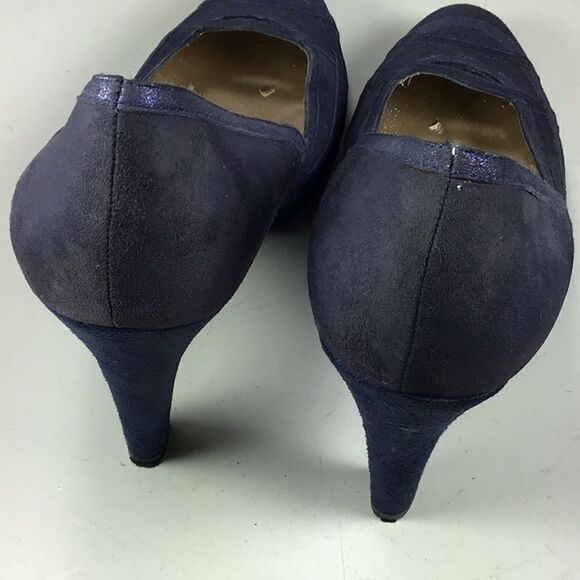 Jessica Simpson Platform Stiletto Blue Heels Almond Toe Size 10 - Picture 3 of 9